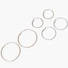 Assorted Hoop Earring Set