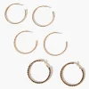 Assorted Hoop Earring Set