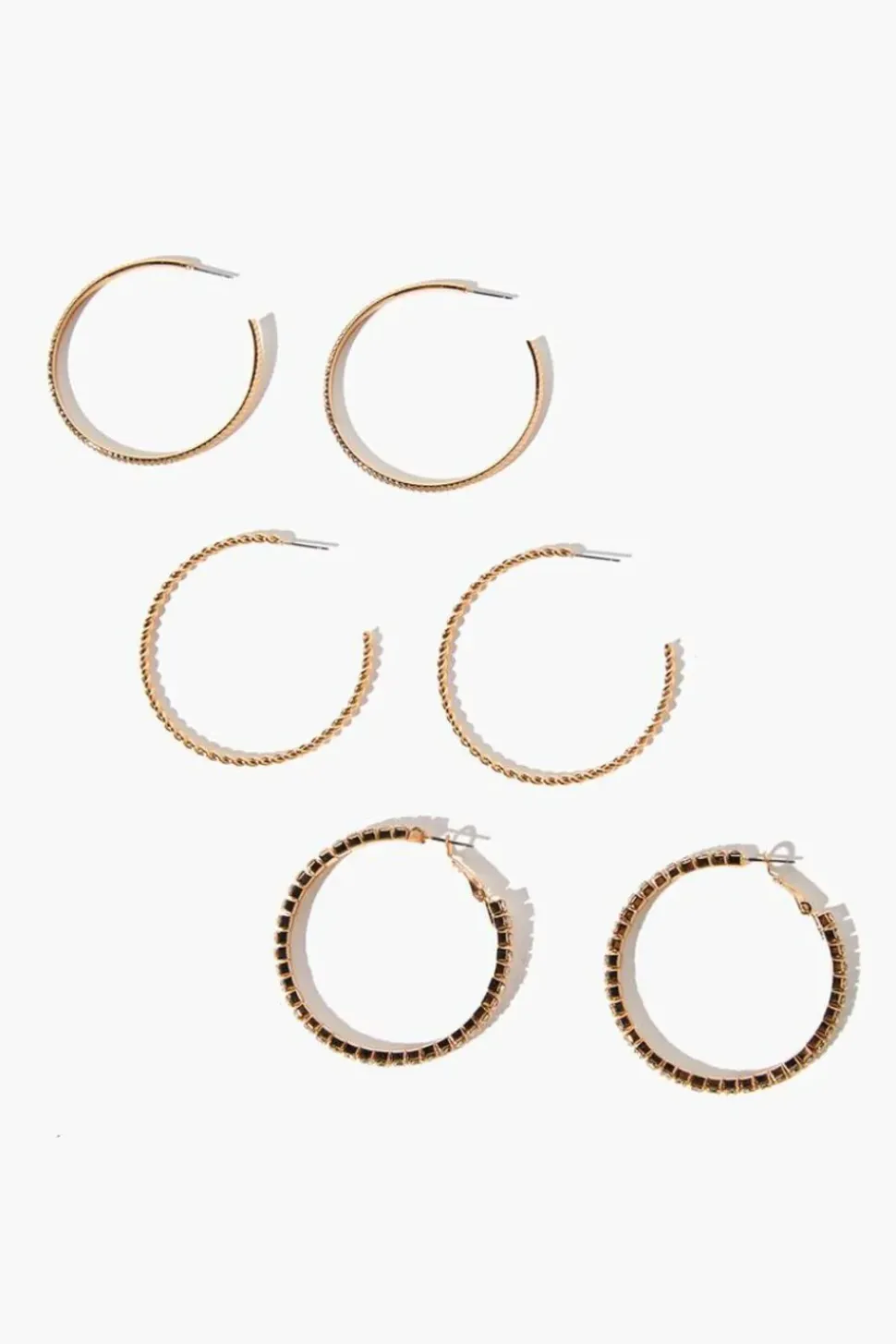 Assorted Hoop Earring Set
