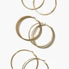 Assorted Hoop Earring Set