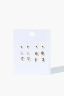 Assorted Stud Earring Set