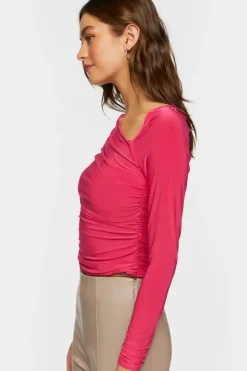 Asymmetrical Cutout Top
