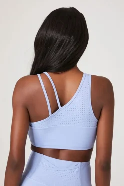 Asymmetrical Dual-Strap Sports Bra