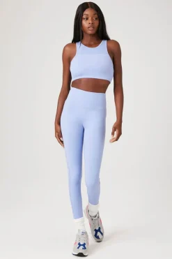 Asymmetrical Dual-Strap Sports Bra