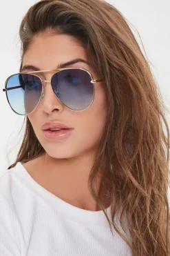 Aviator Frame Sunglasses