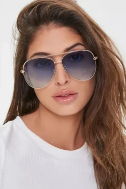 Aviator Frame Sunglasses