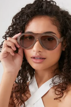 Aviator Frame Sunglasses