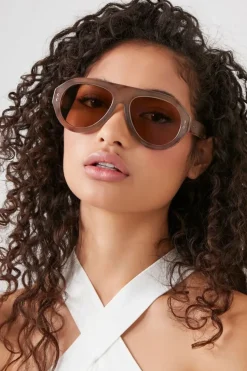 Aviator Frame Sunglasses