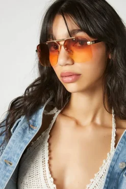 Aviator Frame Sunglasses