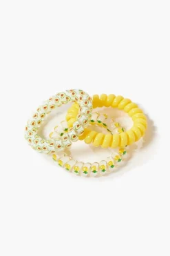 Avocado Spiral Hair Tie Set