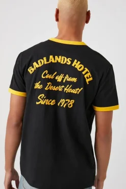 Badlands Hotel Ringer Tee