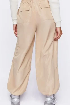 Baggy Windbreaker Parachute Pants