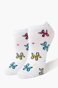Balloon Animal Ankle Socks