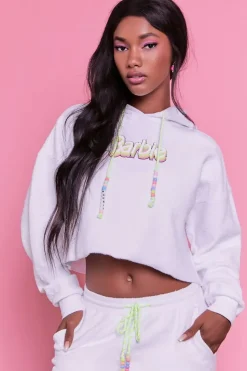 Barbie™ Graphic Beaded Hoodie
