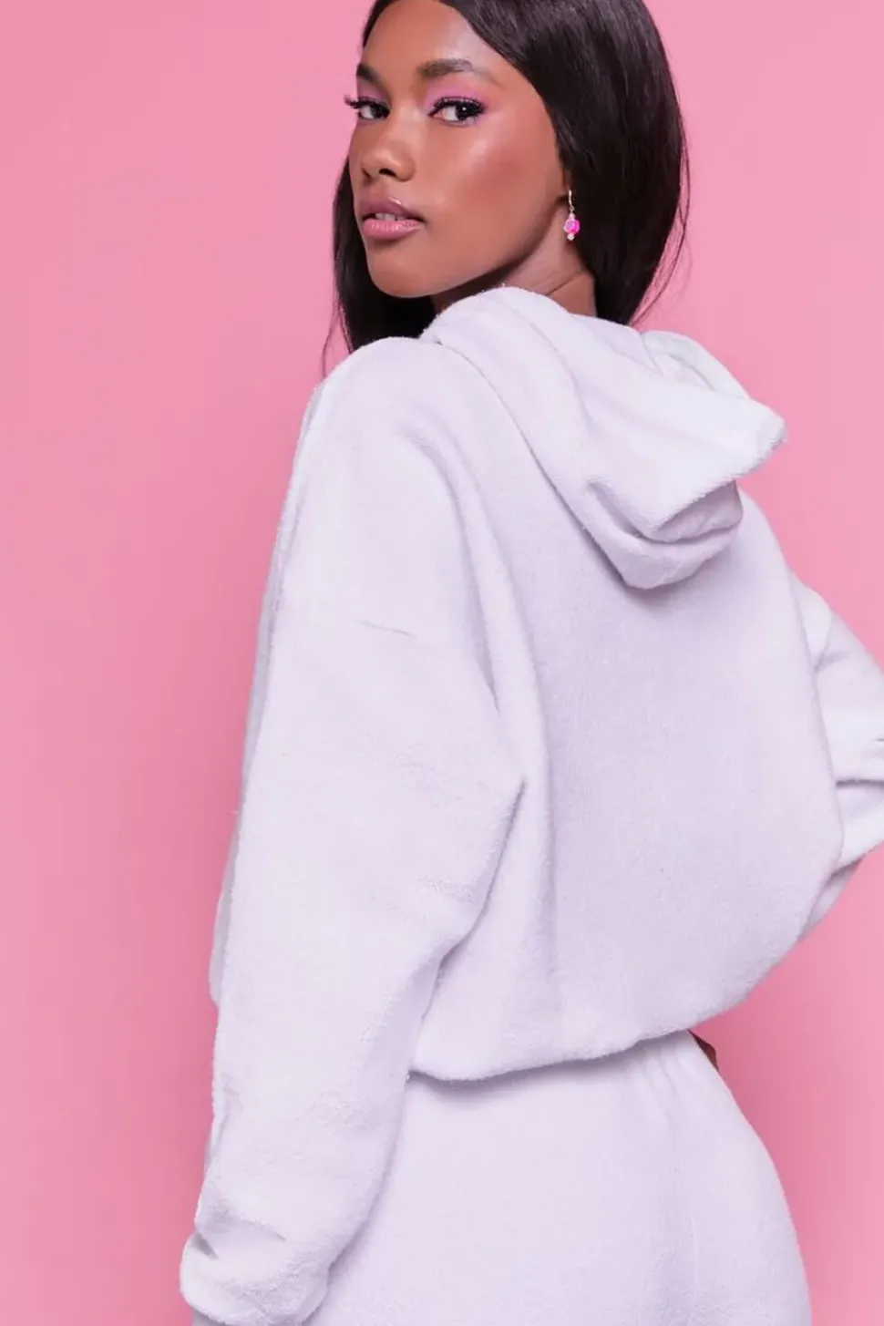 Barbie™ Graphic Beaded Hoodie