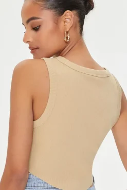Basic Cropped Tank Top