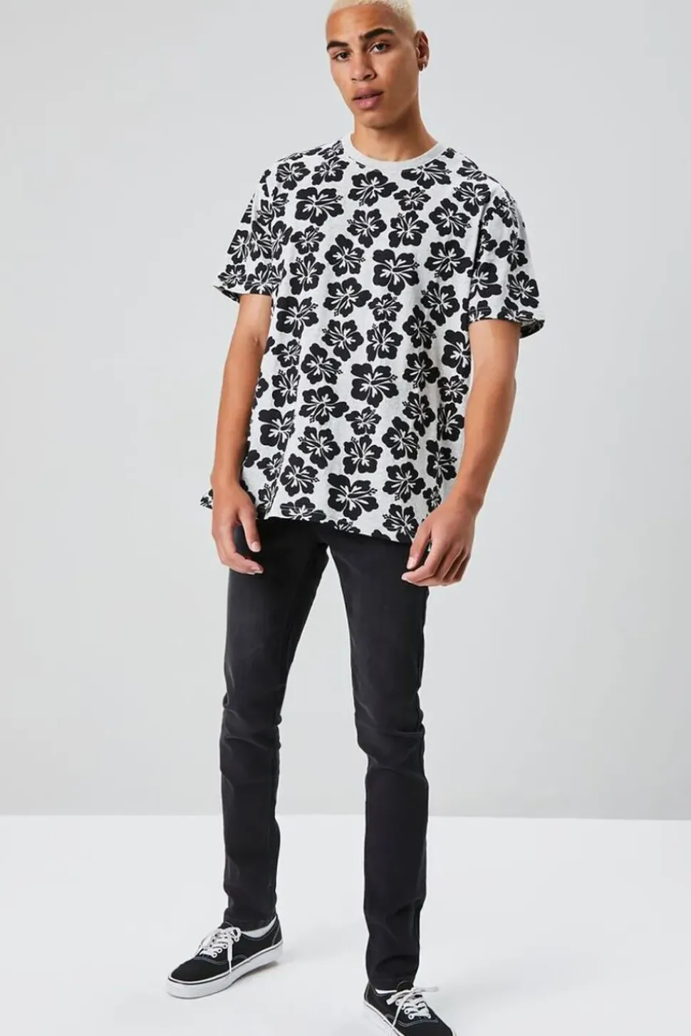 Basic Faded Skinny Jeans