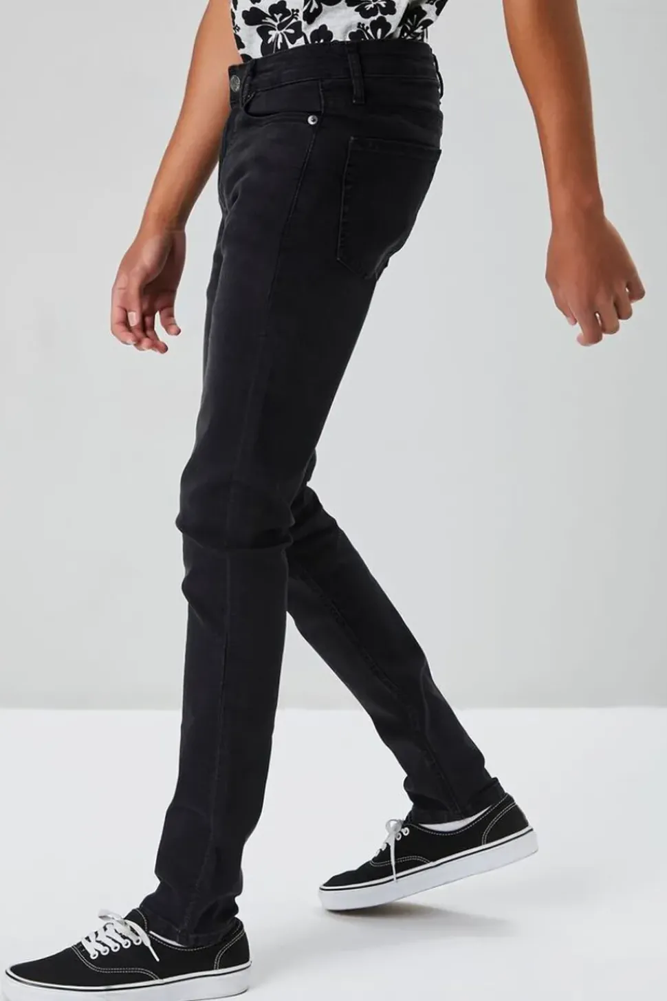 Basic Faded Skinny Jeans