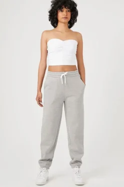 Basic Fleece Drawstring Joggers