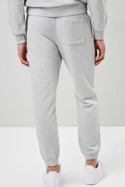 Basic Heathered Drawstring Joggers