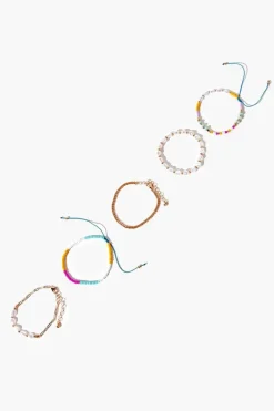 Bead & Chain Bracelet Set