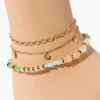 Beaded Anklet Set