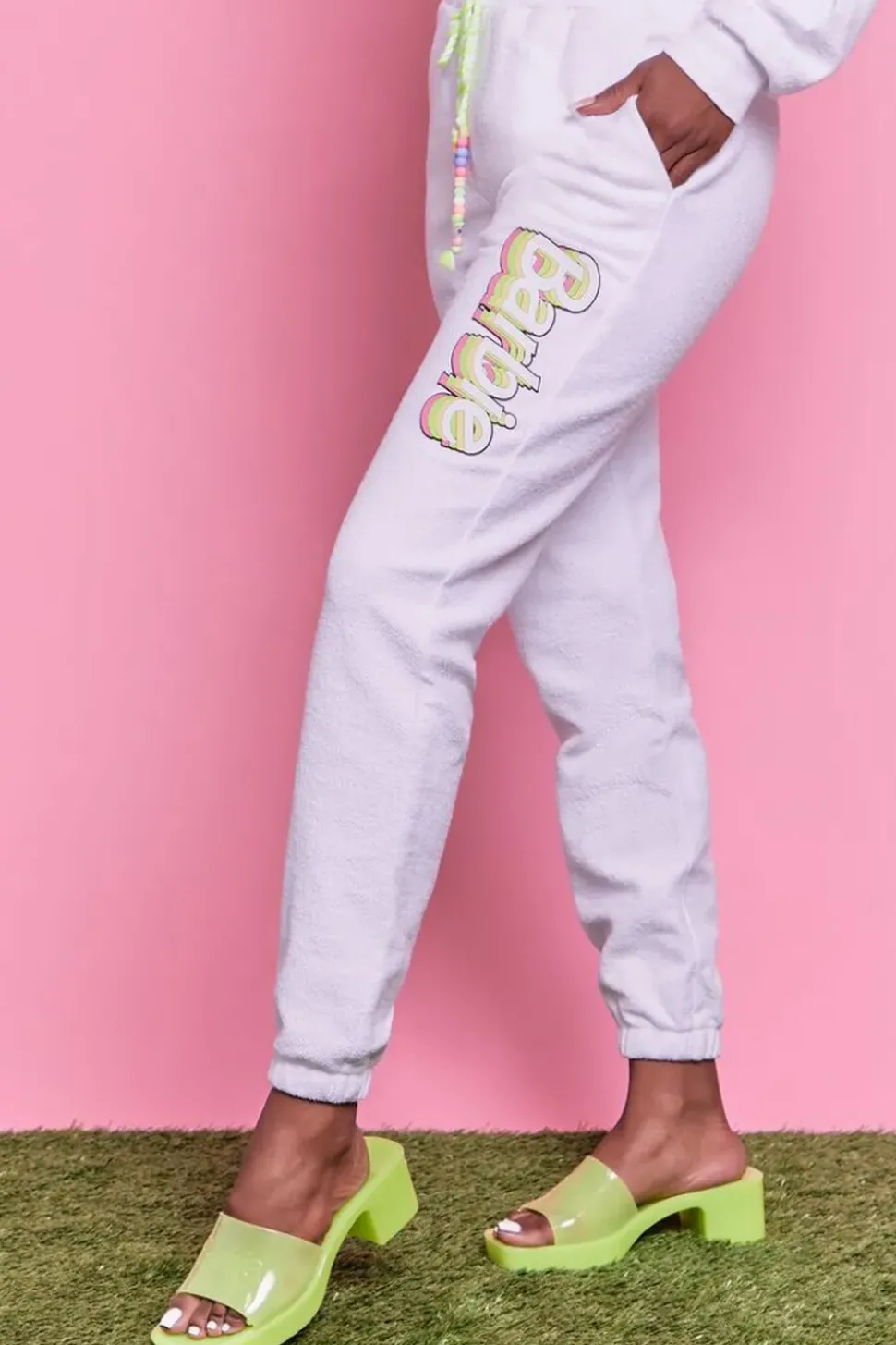 Beaded Barbie™ Graphic Joggers