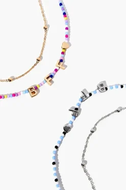 Beaded Bff Necklace Set