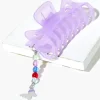 Beaded Chain Claw Hair Clip