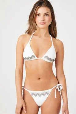 Beaded Chevron Bikini Bottoms