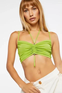 Beaded Cropped Cami