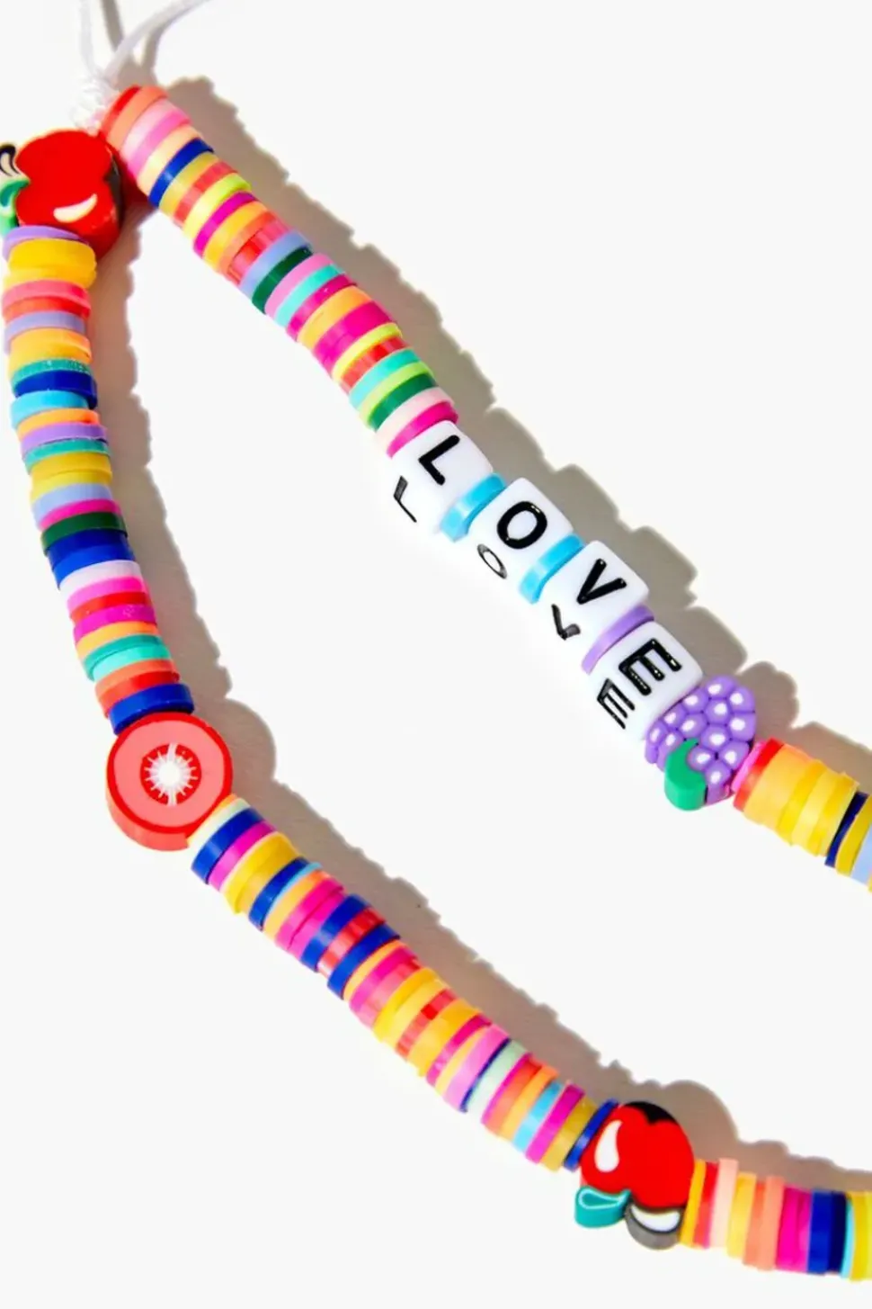 Beaded Love Phone Keychain