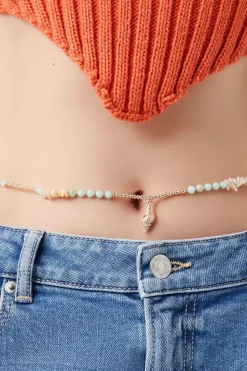 Beaded Seashell Belly Chain