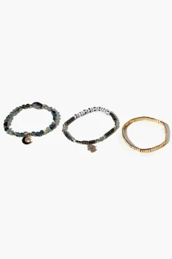 Beaded Stretch Bracelet Set