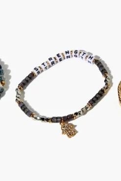 Beaded Stretch Bracelet Set