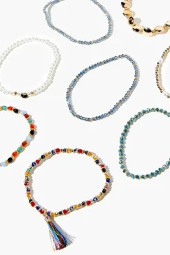 Beaded Stretch Bracelet Set
