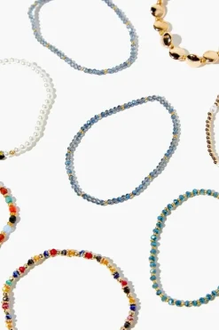 Beaded Stretch Bracelet Set