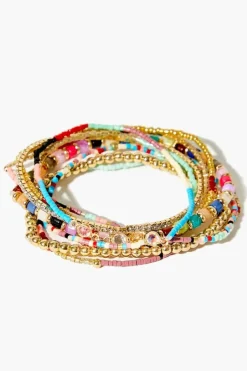 Beaded Stretch Bracelet Set