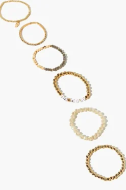 Be Kind Beaded Bracelet Set - 6 Pack