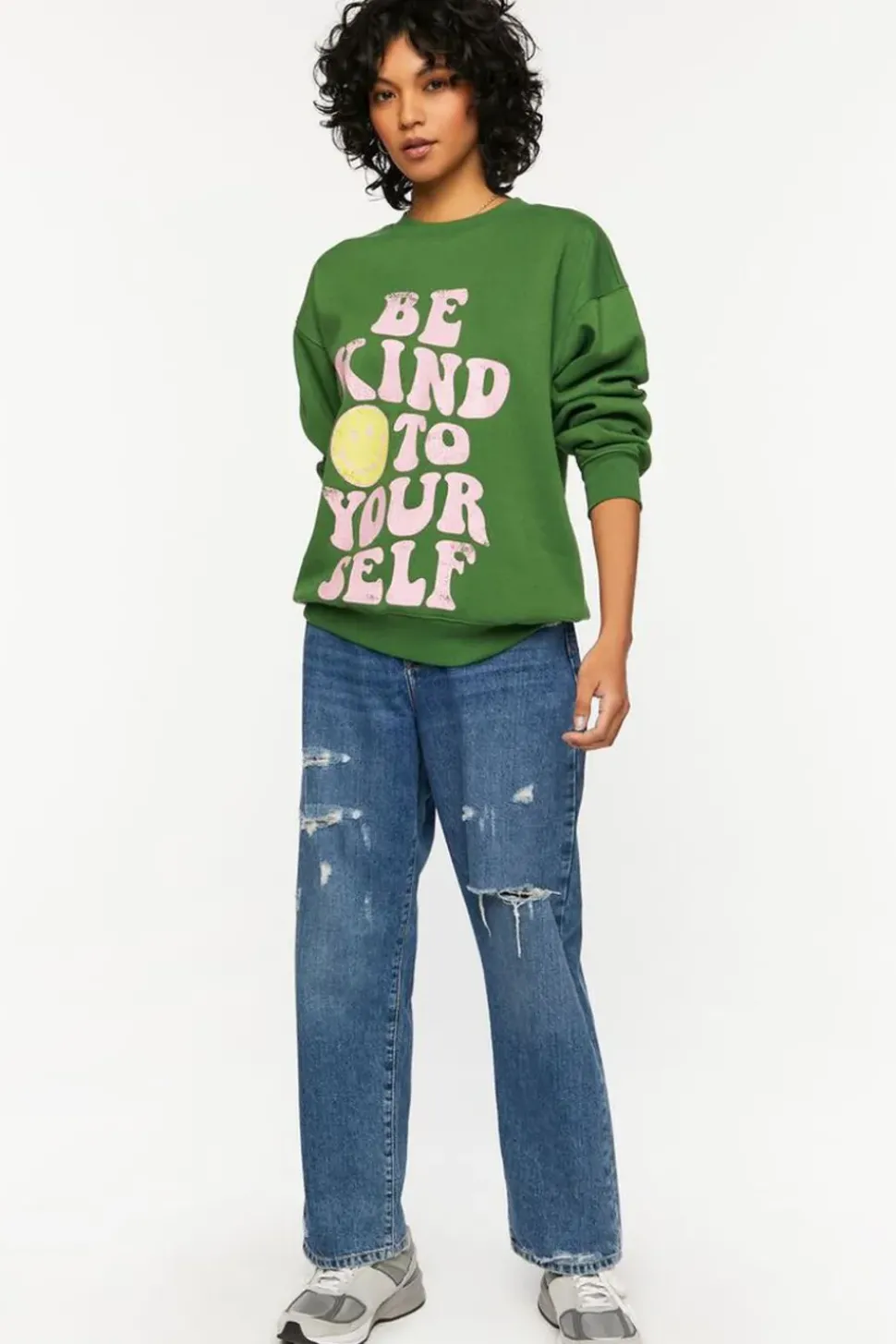 Be Kind To Yourself Graphic Pullover