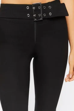 Belted Flare Pants