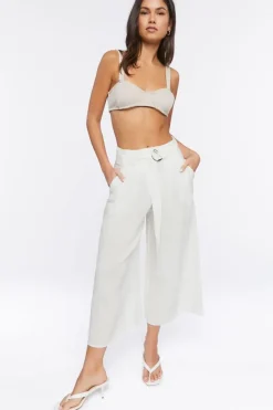 Belted Gaucho Pants