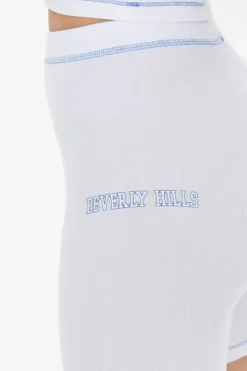 Beverly Hills Graphic Biker Shorts