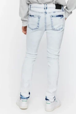 Bleach Dye Skinny Jeans