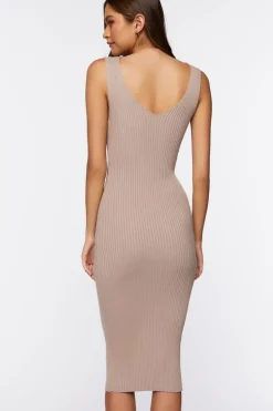 Bodycon Midi Sweater Dress