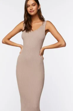 Bodycon Midi Sweater Dress