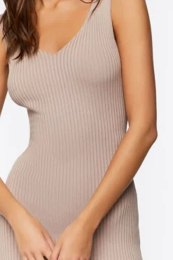 Bodycon Midi Sweater Dress