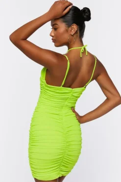 Bodycon Ruched Mini Dress