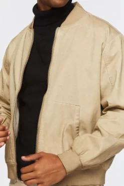 Bomber Zip-Up Jacket