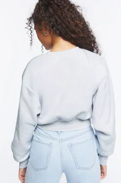Boston Graphic Cropped Pullover